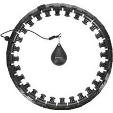Fitness HMS Hula Hop Con Linguette E Pesi HHW12 Nero 17-44-526