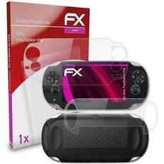 Console Decal Stickers atFoliX Glass Protector PS9H Hybrid Glass