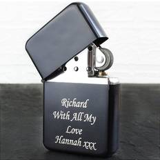 Lighters Personalised Memento Company Personalised Black Lighter
