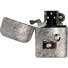 Lighters Knight Retro Camera Antique Effect Stormproof Petrol Lighter