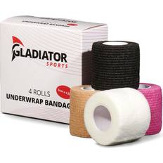 Sports Underwrap Bandage 4 Rolls Purple
