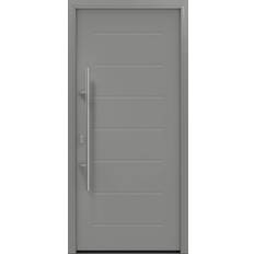 Türen EcoStar EcoStar Haustür ISOPRO IP 015 Graualuminium 110 210 cm Außentür (x)