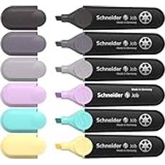 Grey Correction Tape & Fluid Schneider Schreibgeräte Highlighter Textmarker 6 Stueck