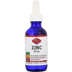 Olympian Labs Liquid Zinc Concentrate with Ionic Trace Minerals 30 mg 2 fl oz