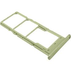 Clappio Sim Card Tray for Samsung Galaxy A14 4G and 5G Dual Nano Sim + Micro-SD Green