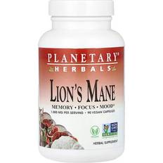 Planetary Herbals Lion's Mane 1.000 mg 90 Vegan Capsules