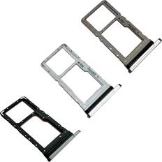 Sim Karten Halter für Galaxy Tab A7 LTE 10.4 2020 SM-T505 MicroSD Slot Silber