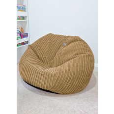 Rucomfy Mini Slouch Jumbo Cord Beanbag Brown Bean Bag