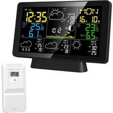 Neoglint Digital Weather Station with Stand and Indoor Outdoor Sensor