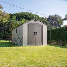 Lifetime 8 Ft x 17.5 Ft Storage Shed Grey (Building Area )