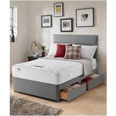 Silentnight Bed Packages Silentnight Miracoil Eco 4 Drawer Divan - Moon