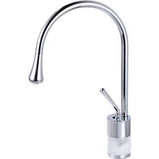 Silver Basin Taps Latitude Run Medium Body Bathroom Basin Faucet With Marble Silver