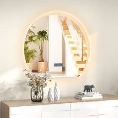 Bathroom Furniture Metro Lane Aluminium U-Shaped Mirror 53cm H X 60cm W X 3cm D