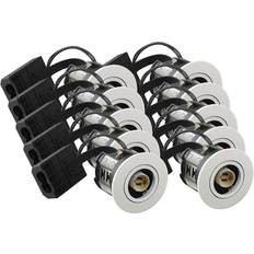 LEDlife 10 Stk Indbygningsspot Inno88 GU10 Mat Hvid IP44 Spotlight