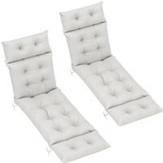 OutSunny Sun Lounger Cushions Set of 2 190x56x10cm
