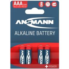 Alkaline Micro AAA 4-pack Blue/Red