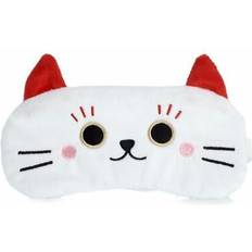 Sleep Masks Puckator Novelty Maneki Neko Lucky Cat Soft Plush Sleeping Sleep Eye Mask with Tags