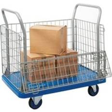 Casters Mesh Sided Platform Trolley