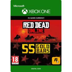 Red Dead Online 55 Gold Bars Xbox One