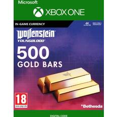 Wolfenstein Youngblood 500 Gold Bars Xbox One