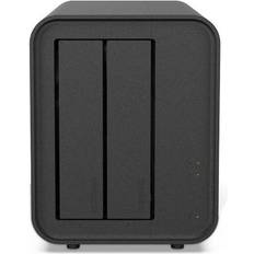 TerraMaster RAID 5 NAS-servrar TerraMaster F2-424 NAS Lagringsserver Desktop