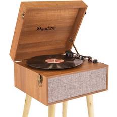 Skivspelare Audizio Fremont Retro Skivspelare Med Stativ