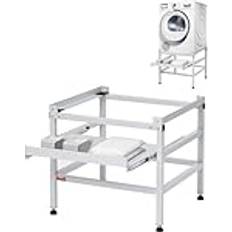 VEVOR Tvättmaskinsstativ För Tvättmaskin Torktumlare 640 x 635 x 615 mm 136 kg