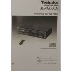 Technics CD Players Technics SL-PG500A Compact Disc CD Player