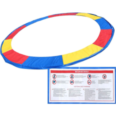 Trampolines Bed Bath & Beyond Colorful Safety Round Spring Pad Replacement Cover for 12' Trampoline