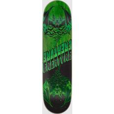 Planches à roulettes Creature Fiend Twin Bat 8.2" Planche de skate vert - green - Uni