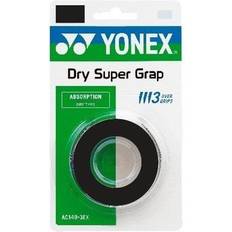Yonex Grepplindor Yonex Dry Super Grap 3-pack Black