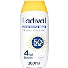 Sonnenschutz & Selbstbräuner Ladival Allergische Haut Sonnenschutz-Gel SPF50+ 200ml
