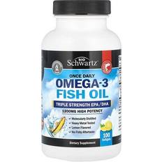 BioSchwartz Once Daily Omega-3 Fish Oil Lemon 100 Softgels