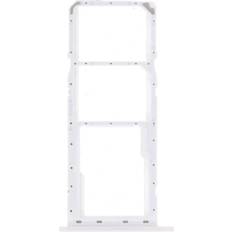 SIM-kortfack Samsung Galaxy A01 OEM Simkortshållare Del Vit