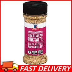McCormick Himalayan Pink Salt with Black Pepper and Garlic 6.5 Ounce Pack of 1