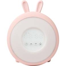 Rabbit & Friends Wake Up Lampe 20 x 15 x 6 cm Pink Natlampe