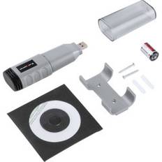 Hpa Termohygrometer Temperatur- Og Fuktighetsregistreringsområde 0 - 100 % -35 - 80 Grader C USB