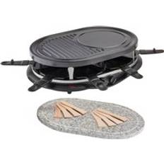 Cooks Professional G1288 1200W Stone Raclette with Traditional Plate