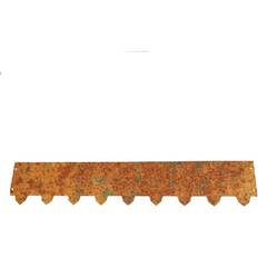 Rabattkanter Vastbo Gräskantlist XL Rost Byggbar 119 cm