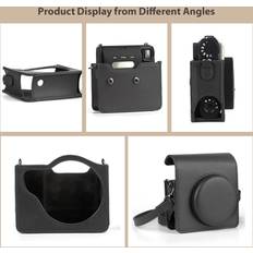 Portable Instant Camera Bag Retro Style PU Leather Carrying Case Replacement