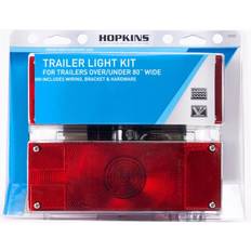 Vehicle Lights Hopkins Red Rectangular Trailer LED Light Kit