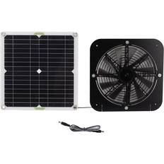 Greenhouse Accessories Tomtop Jms 13.5 Inch Solar Powered Fan 100W