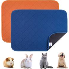 Pets bodysocks Washable Puppy Training Pads 2 Pack Small Blue 17.7 x 23.6