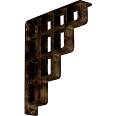 Moulding & Millwork Ekena Millwork 2 W x 10 D x 12 H Diane Wrought Iron Bracket