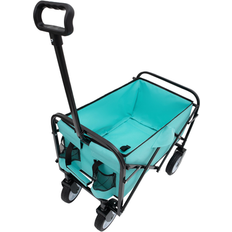 Utility Wagons Bed Bath & Beyond Foldable Wagon Cart Beach Multi 25.98 In L X 17.32 In W X 37.4 In H