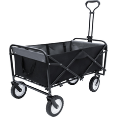 Utility Wagons Bed Bath & Beyond Foldable Wagon Cart with Strapping System Beach 35.04 In L X 21.65 In W X 38.98 In H