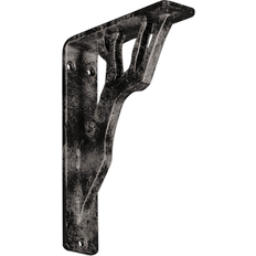 Moulding & Millwork Ekena Millwork 1 1/2 W x 5 1/2 D x 8 H Damon Wrought Iron Bracket