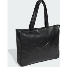 Sort - Unisex Tote Bag & Shopper tasker adidas Polyurethane Outline Trefoil Shopper Taske - Black