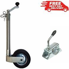 Trailers Maypole 300kg Trailer Jockey Wheel Clamp Caravan 48mm Nose Weight MP9742 MP424