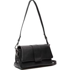 Clifden Shoulder Bag Leather Pull Up Cow - Black